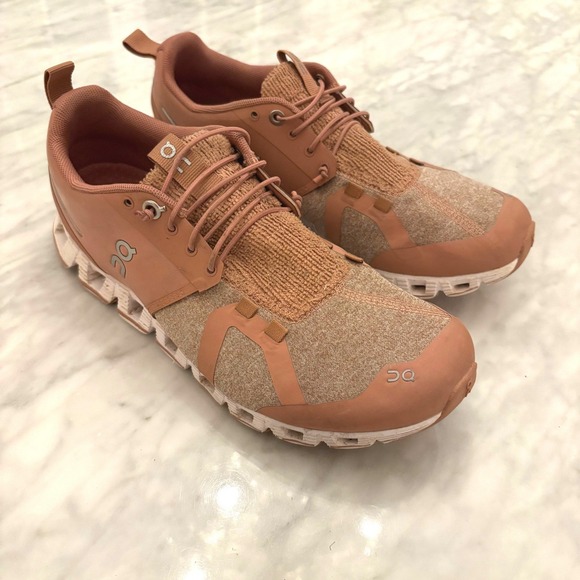 On Running Shoes - On Cloud Terry Cork Running Sneakers Swiss Engineering CloudTec EU 38.5‎ US W7.5